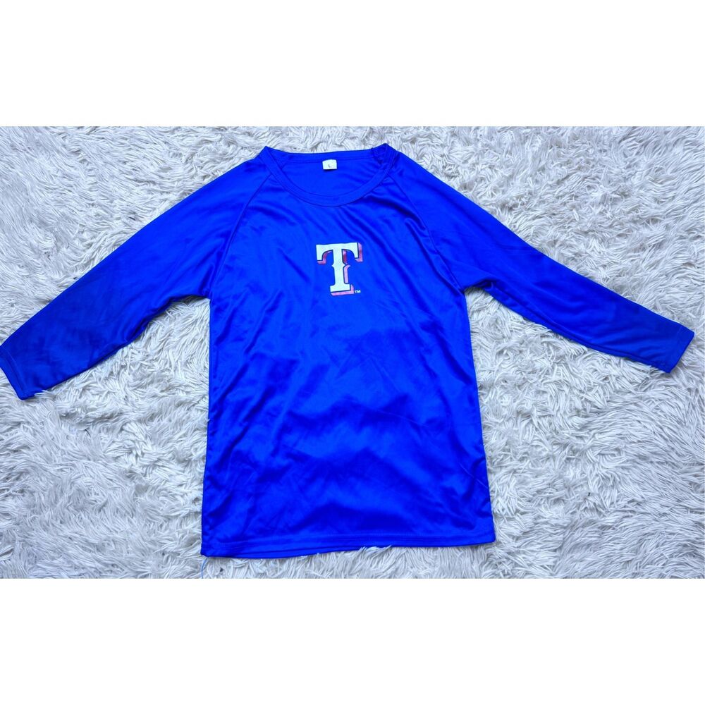4 piece boys Blue Long-sleeve bundle size Large 16 by Nike, Under Armour & JR Te - Picture 10 of 14